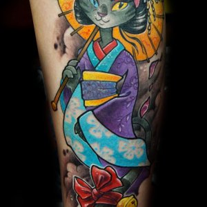 geisha cat